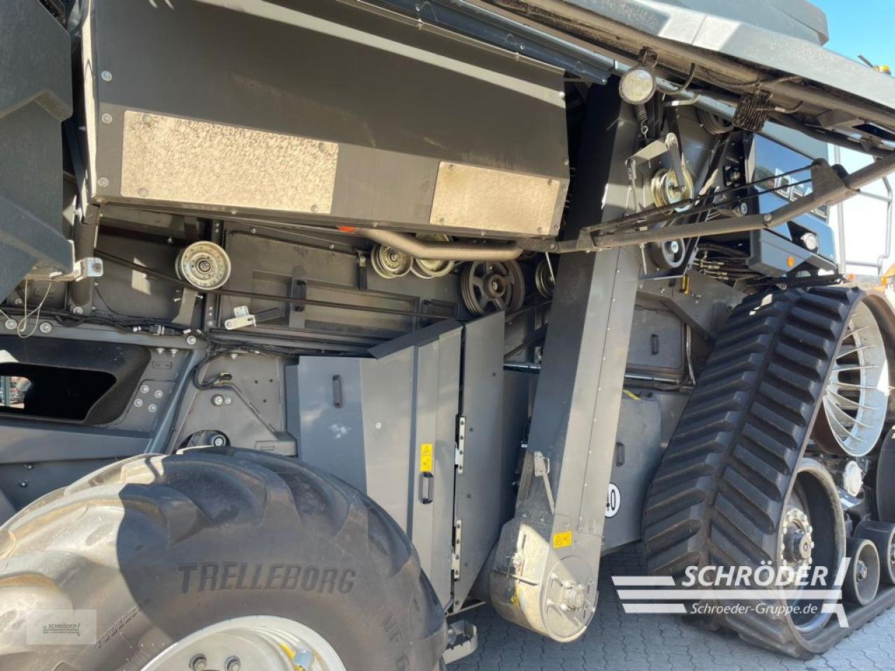 Mähdrescher Türe ait Fendt IDEAL 8 T, Gebrauchtmaschine içinde Twistringen (resim 12)