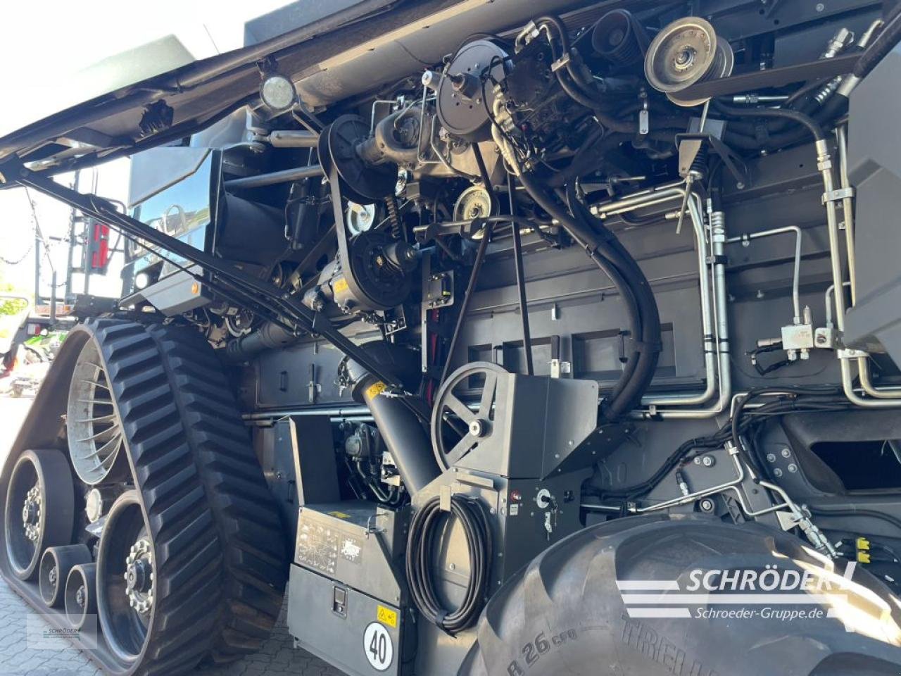 Mähdrescher Türe ait Fendt IDEAL 8 T, Gebrauchtmaschine içinde Twistringen (resim 14)