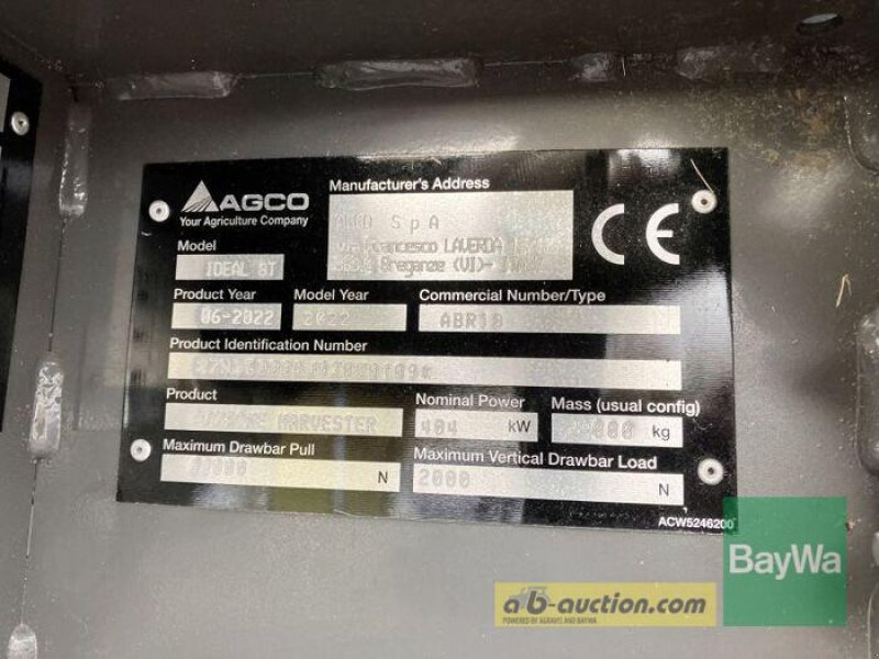 Mähdrescher del tipo Fendt IDEAL 8T, Vorführmaschine In Großweitzschen (Immagine 2)