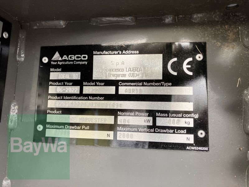 Mähdrescher des Typs Fendt IDEAL 8T, Vorführmaschine in Großenhain (Bild 15)