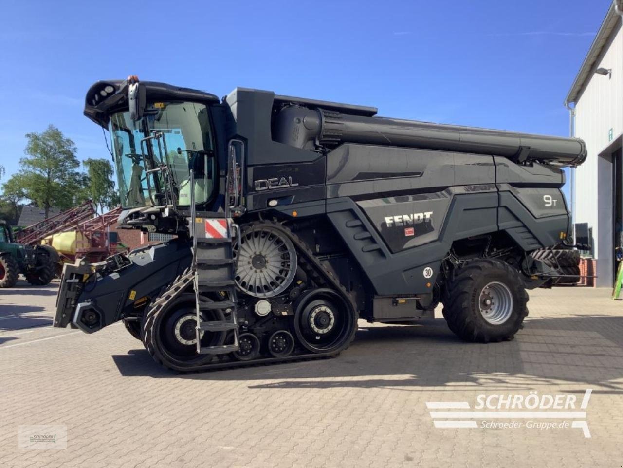 Mähdrescher van het type Fendt IDEAL 9 T+GERINGHOFF 10,65M+SWW ZIEGLER, Neumaschine in Völkersen (Foto 10)