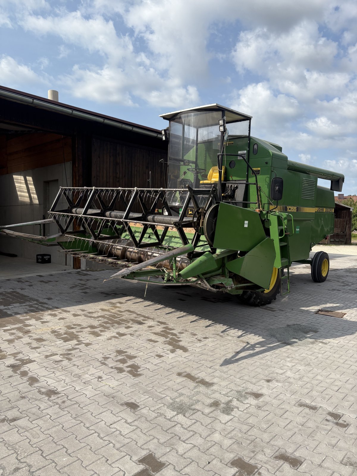 Mähdrescher Türe ait John Deere 1055, Gebrauchtmaschine içinde Reisbach (resim 1)