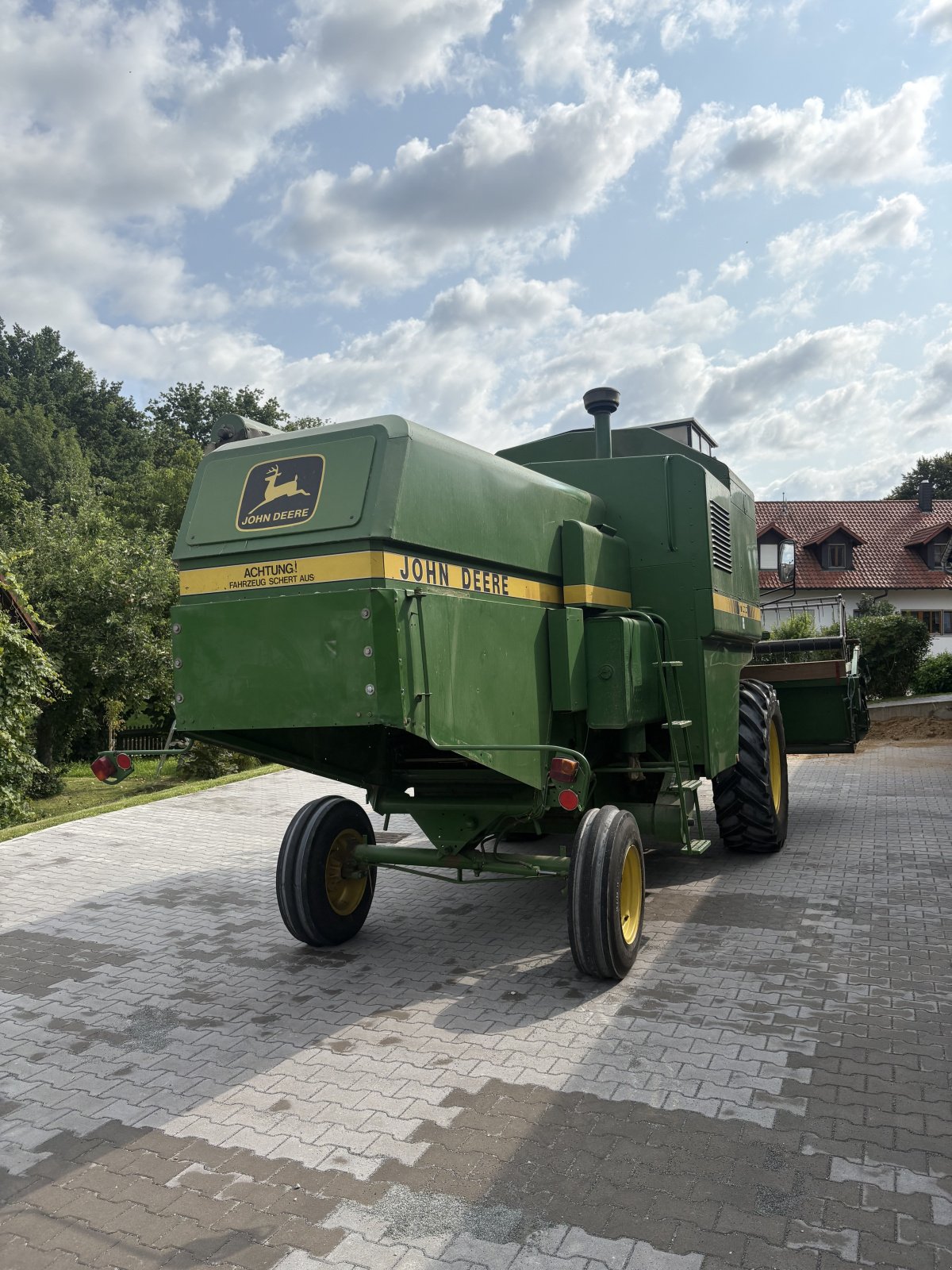 Mähdrescher Türe ait John Deere 1055, Gebrauchtmaschine içinde Reisbach (resim 3)