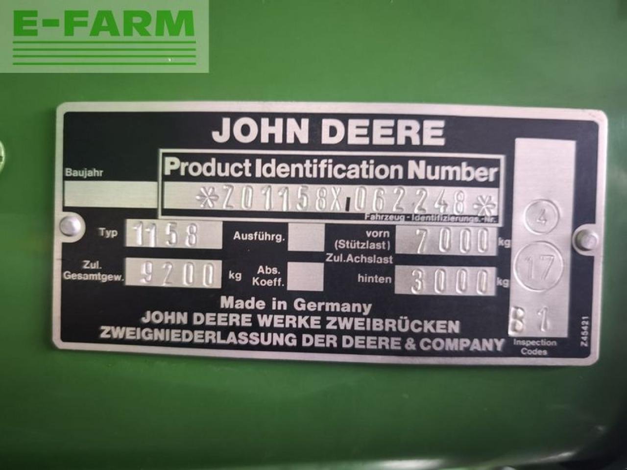 Mähdrescher del tipo John Deere 1158, Gebrauchtmaschine en SANKT MARIENKIRCHEN BEI SCHÄRDING (Imagen 15)