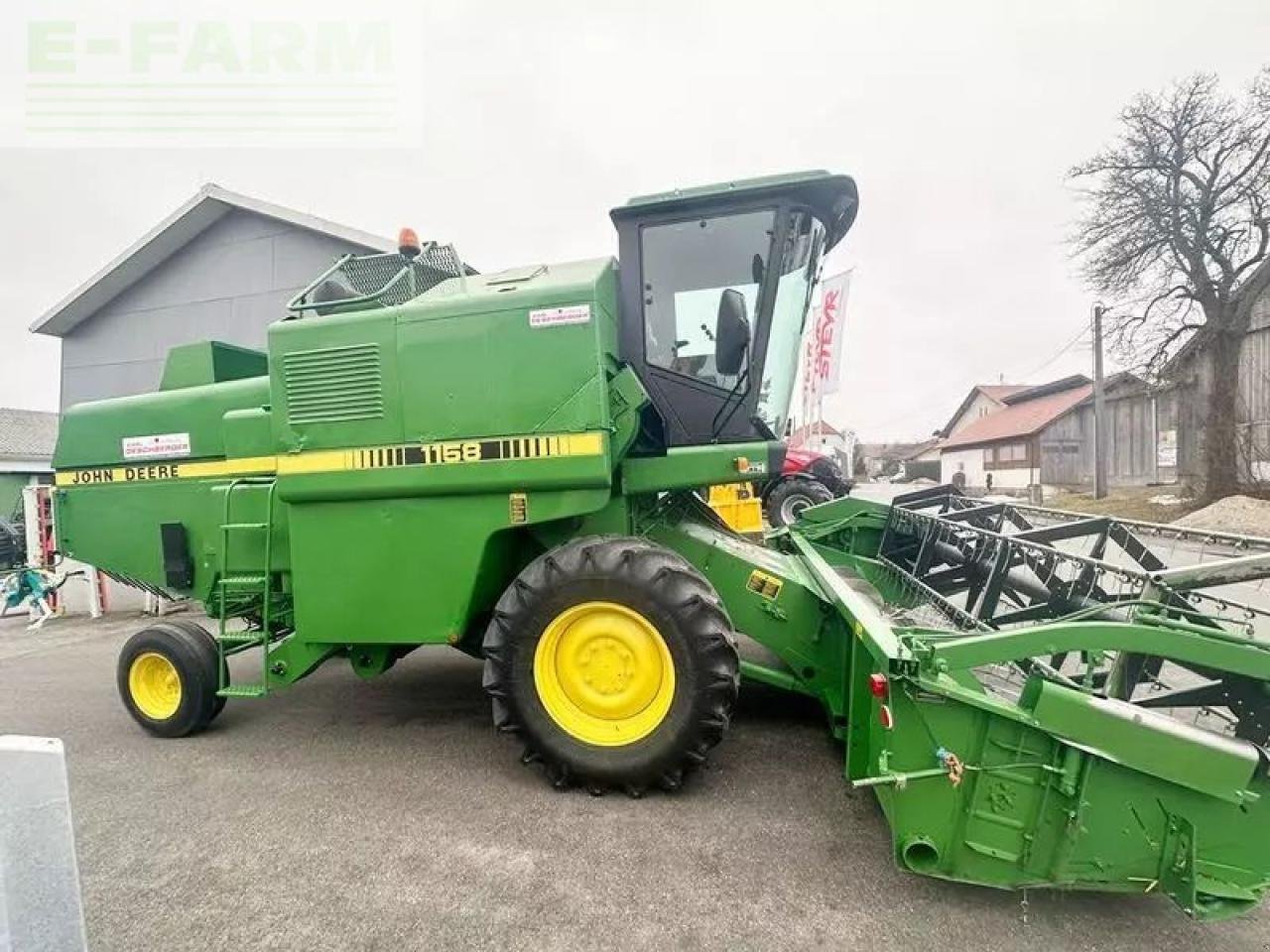 Mähdrescher Türe ait John Deere 1158, Gebrauchtmaschine içinde SANKT MARIENKIRCHEN BEI SCHÄRDING (resim 4)
