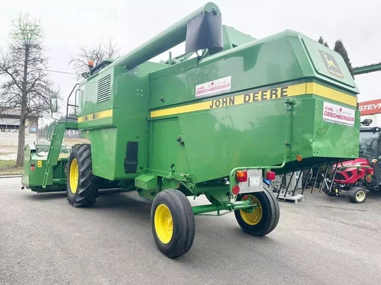 Mähdrescher Türe ait John Deere 1158, Gebrauchtmaschine içinde SANKT MARIENKIRCHEN BEI SCHÄRDING (resim 8)