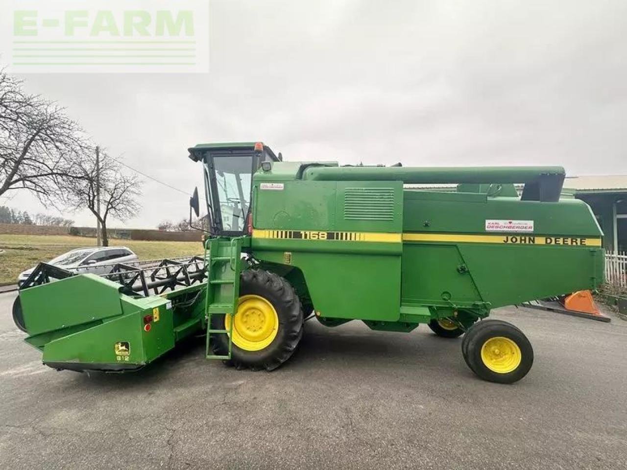 Mähdrescher Türe ait John Deere 1158, Gebrauchtmaschine içinde SANKT MARIENKIRCHEN BEI SCHÄRDING (resim 9)
