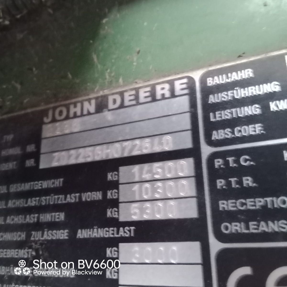 Mähdrescher typu John Deere 2256, Gebrauchtmaschine v Harmannsdorf-Rückersdorf (Obrázek 5)