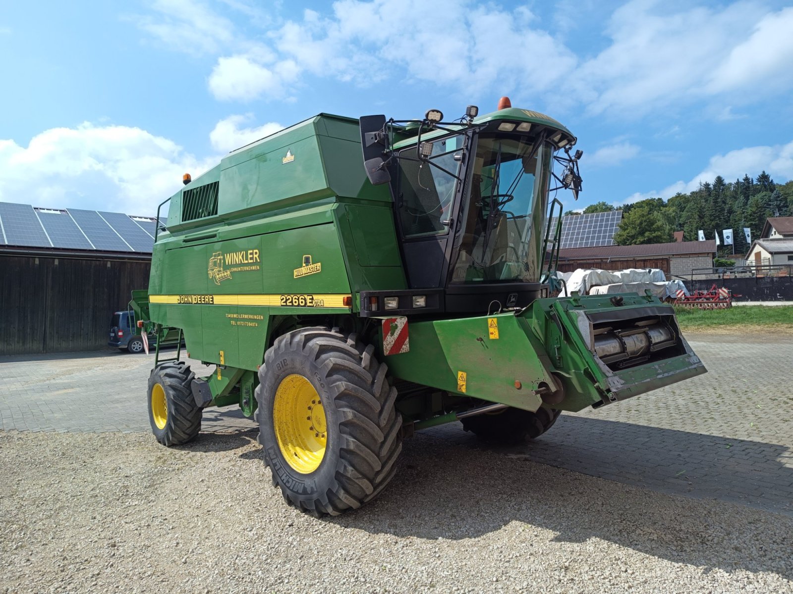 Mähdrescher del tipo John Deere 2266 HM, Gebrauchtmaschine In Neresheim (Immagine 4)