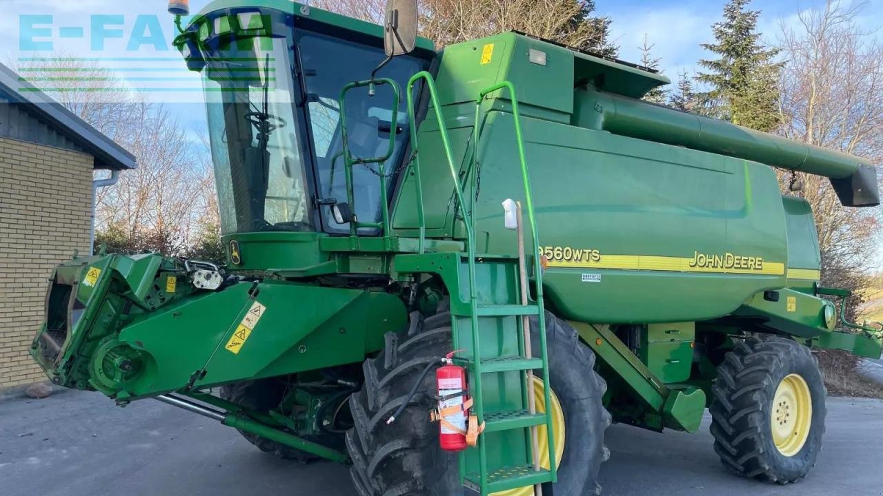 Mähdrescher del tipo John Deere 9560 wts, Gebrauchtmaschine en HÅRLEV (Imagen 2)