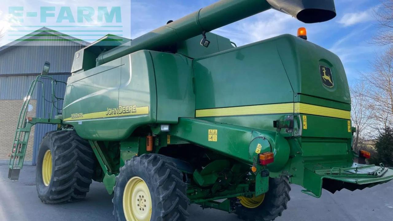 Mähdrescher del tipo John Deere 9560 wts, Gebrauchtmaschine en HÅRLEV (Imagen 3)