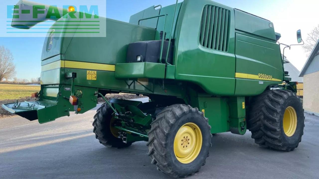 Mähdrescher del tipo John Deere 9560 wts, Gebrauchtmaschine en HÅRLEV (Imagen 4)