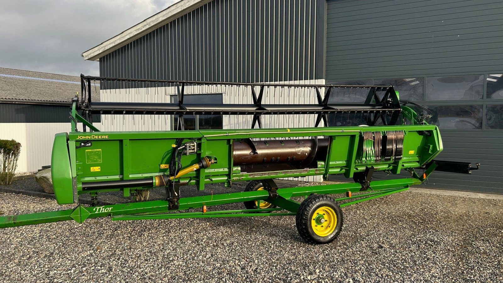 Mähdrescher van het type John Deere 9560 WTS, Gebrauchtmaschine in Thorsø (Foto 21)