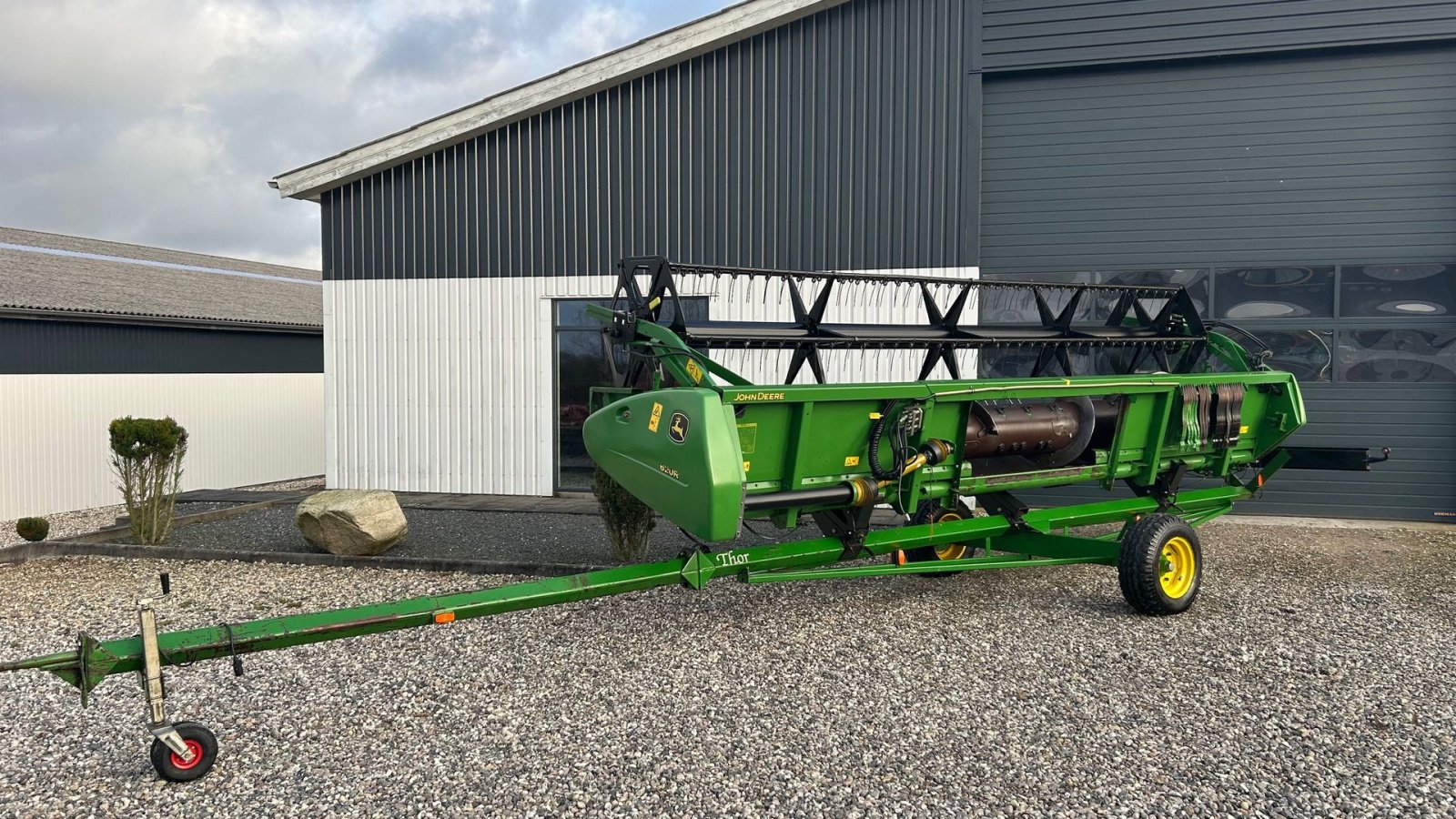 Mähdrescher van het type John Deere 9560 WTS, Gebrauchtmaschine in Thorsø (Foto 19)