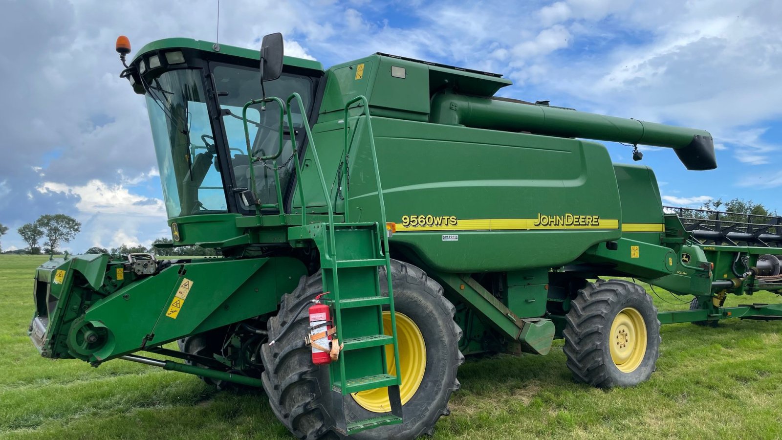 Mähdrescher Türe ait John Deere 9560 WTS, Gebrauchtmaschine içinde Hårlev (resim 1)