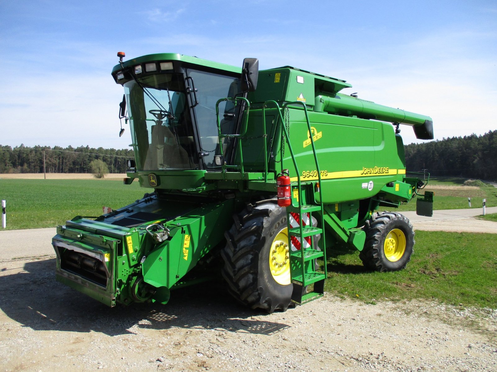 Mähdrescher tip John Deere 9640 WTS HM, Gebrauchtmaschine in Wittelshofen (Poză 1)