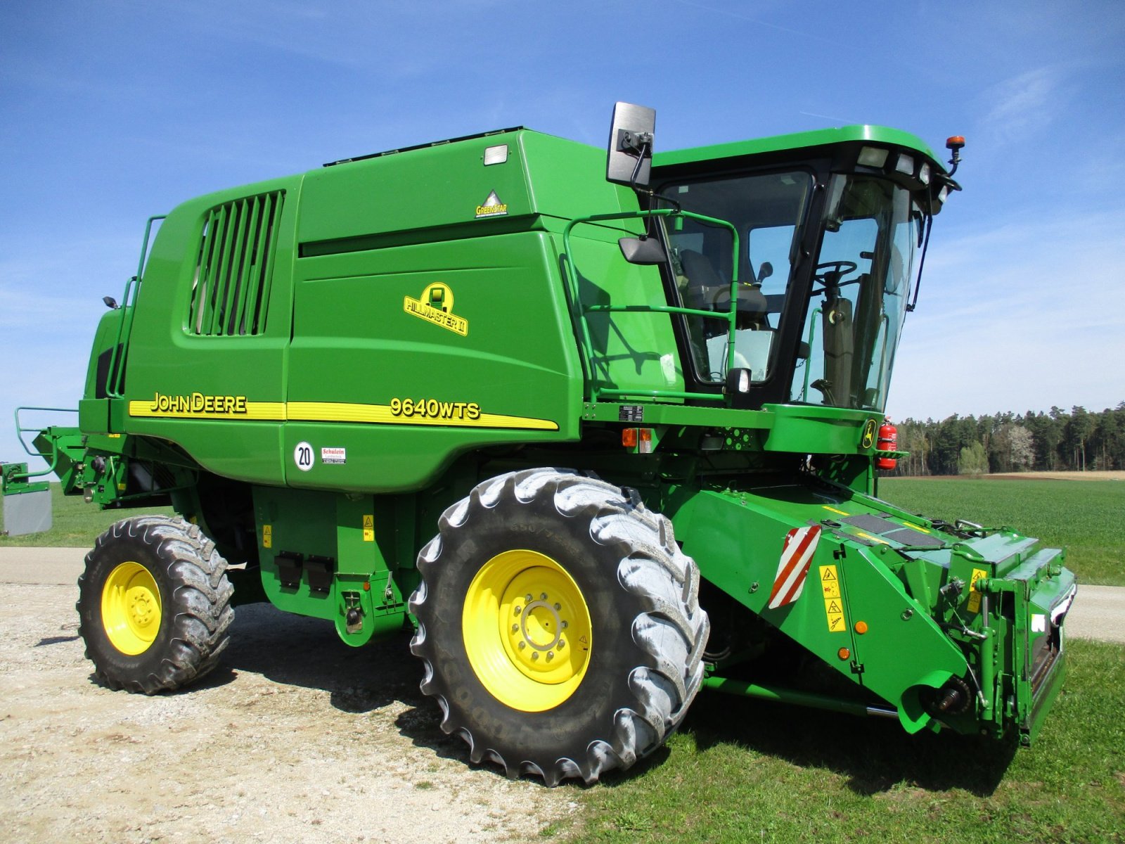Mähdrescher tip John Deere 9640 WTS HM, Gebrauchtmaschine in Wittelshofen (Poză 3)
