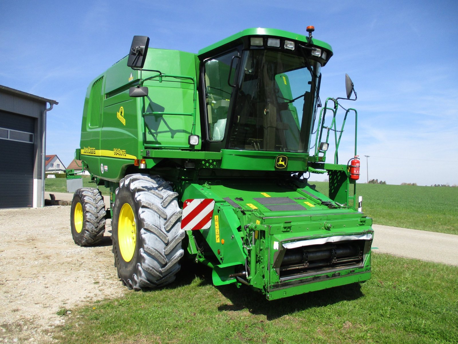 Mähdrescher tip John Deere 9640 WTS HM, Gebrauchtmaschine in Wittelshofen (Poză 4)