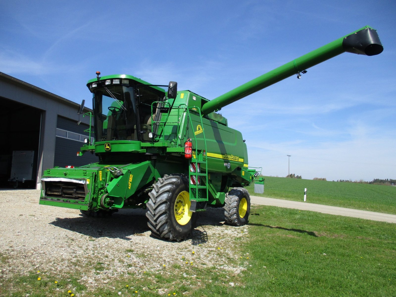 Mähdrescher tip John Deere 9640 WTS HM, Gebrauchtmaschine in Wittelshofen (Poză 7)
