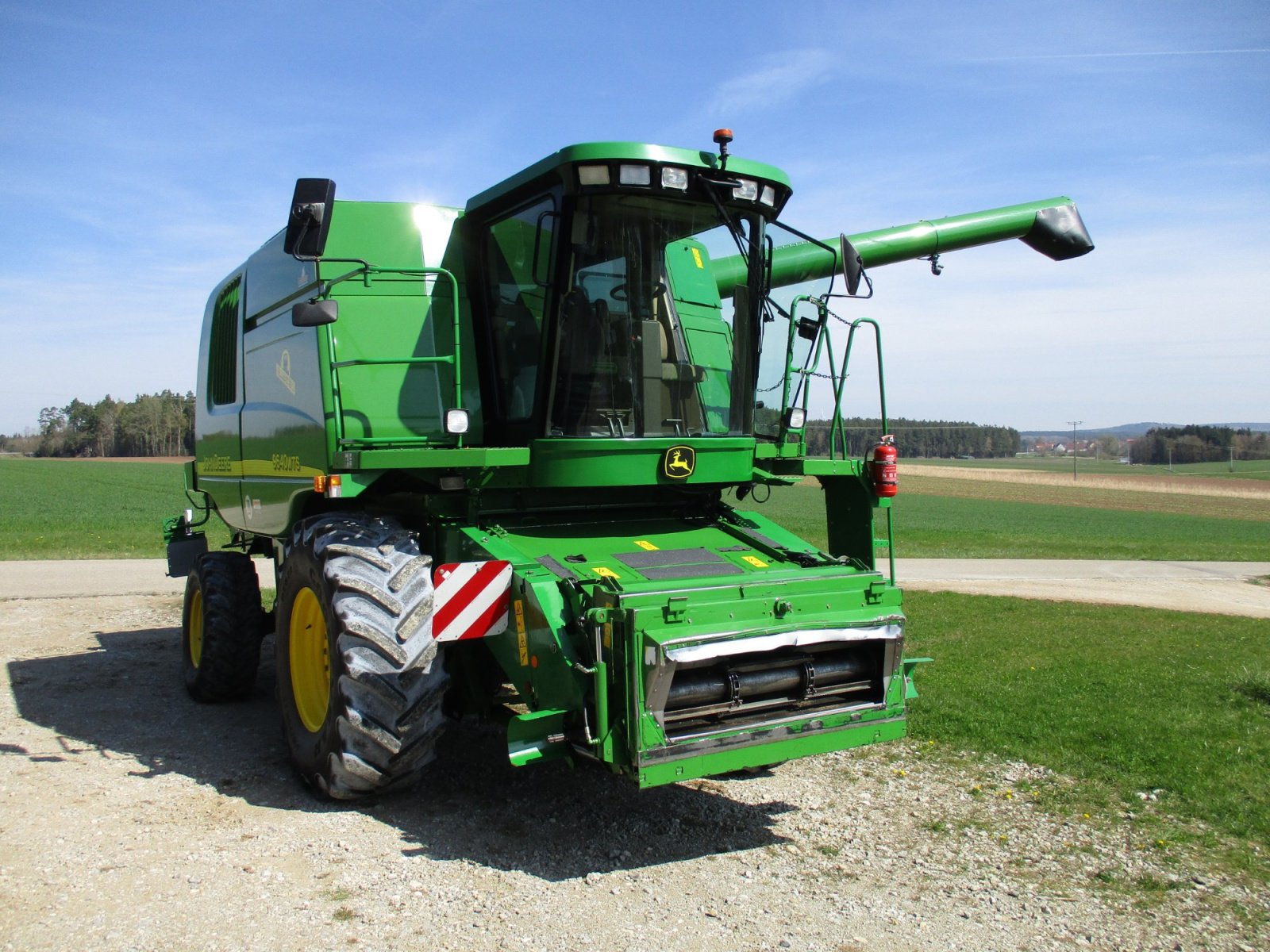 Mähdrescher tip John Deere 9640 WTS HM, Gebrauchtmaschine in Wittelshofen (Poză 8)