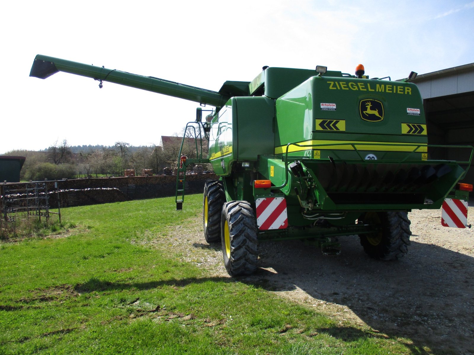 Mähdrescher tip John Deere 9640 WTS HM, Gebrauchtmaschine in Wittelshofen (Poză 9)