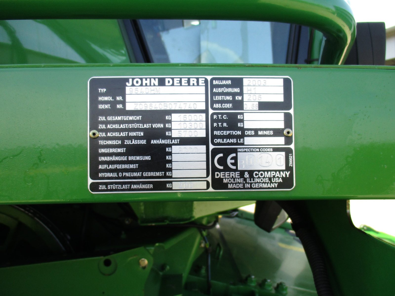 Mähdrescher tip John Deere 9640 WTS HM, Gebrauchtmaschine in Wittelshofen (Poză 18)