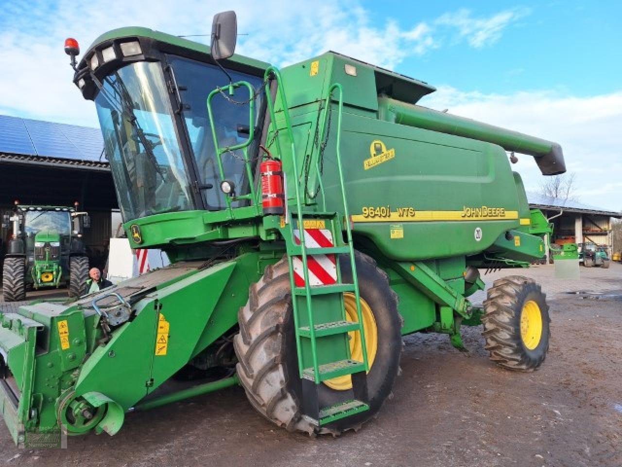 Mähdrescher typu John Deere 9640i WTS HM, Gebrauchtmaschine v Leubsdorf (Obrázek 1)