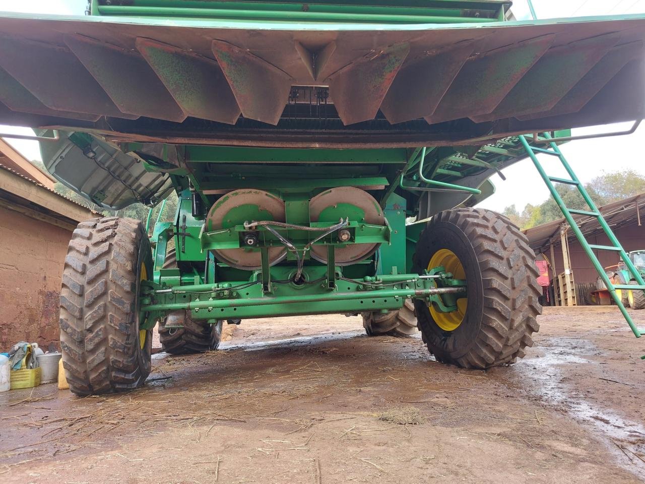 Mähdrescher typu John Deere 9640WTS HillMaster, Gebrauchtmaschine v Hamburg (Obrázek 5)