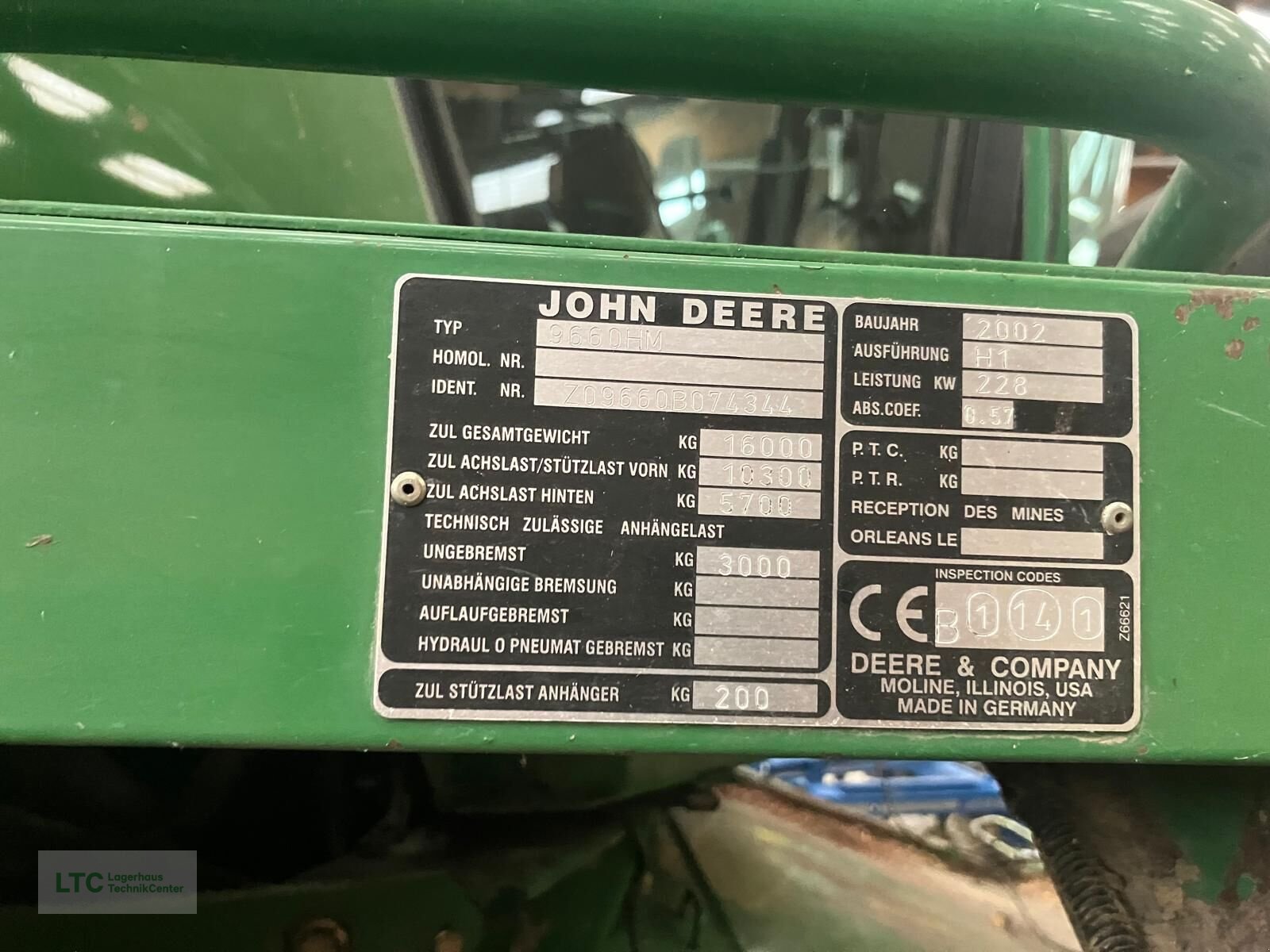 Mähdrescher of the type John Deere 9660 WTS, Gebrauchtmaschine in Korneuburg (Picture 17)
