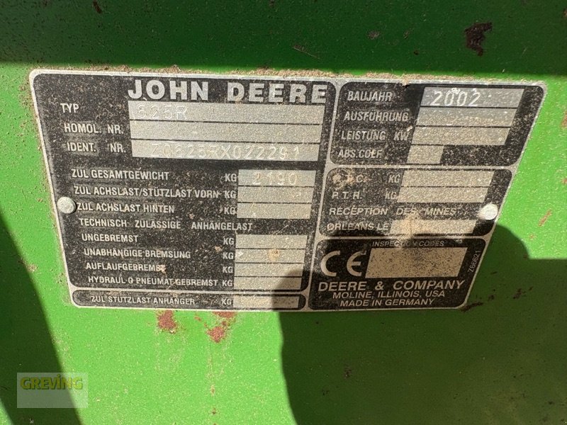 Mähdrescher Türe ait John Deere 9680WTS inkl John Deere 625R, Gebrauchtmaschine içinde Ort - Kunde (resim 21)