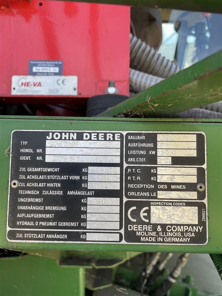 Mähdrescher tip John Deere 9780 CTS Hill Master, Gebrauchtmaschine in Nimtofte (Poză 13)
