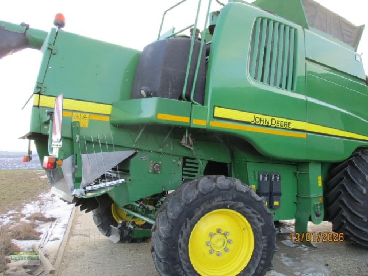 Mähdrescher del tipo John Deere C 670 HM Allrad, Gebrauchtmaschine In Büren (Immagine 3)