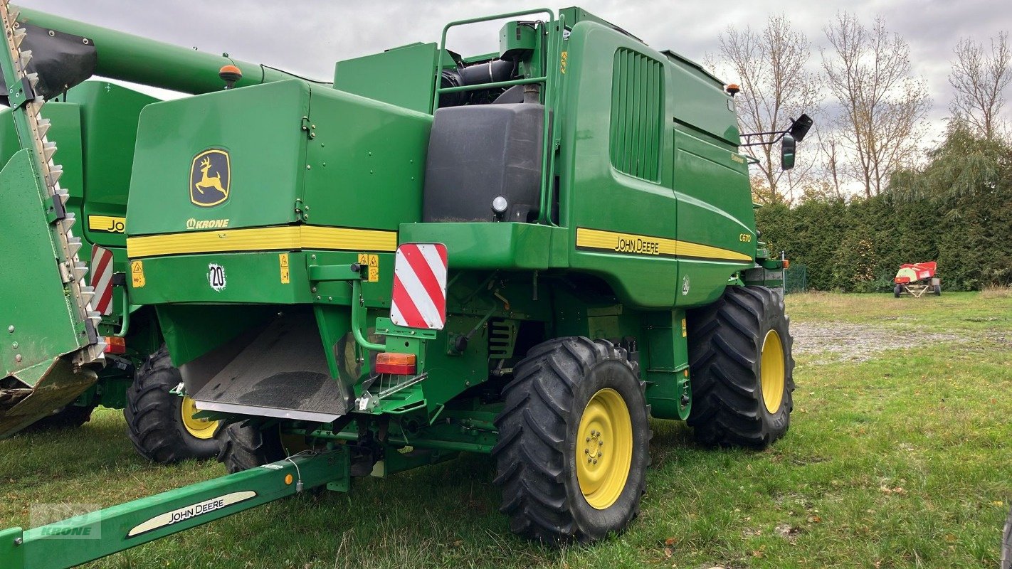 Mähdrescher типа John Deere C 670, Gebrauchtmaschine в Schmölln (Фотография 3)