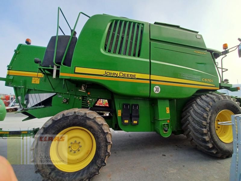 Mähdrescher του τύπου John Deere C 670i Hillmaster + 625R RAPS, Gebrauchtmaschine σε Hollfeld (Φωτογραφία 9)