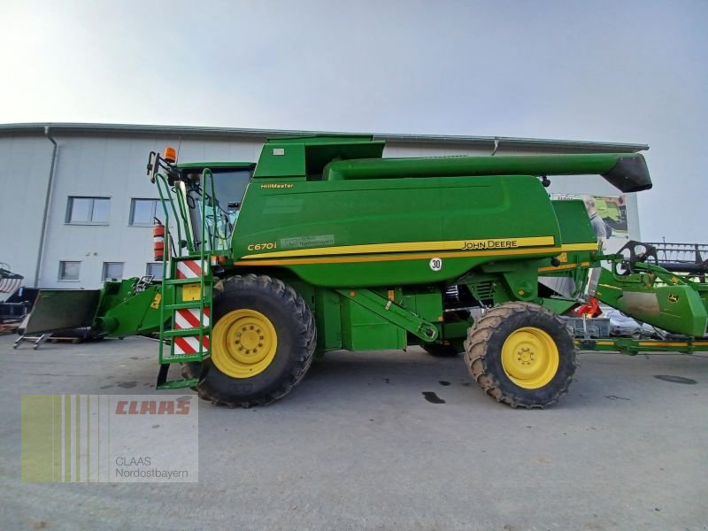 Mähdrescher za tip John Deere C 670i Hillmaster + 625R RAPS, Gebrauchtmaschine u Hollfeld (Slika 2)