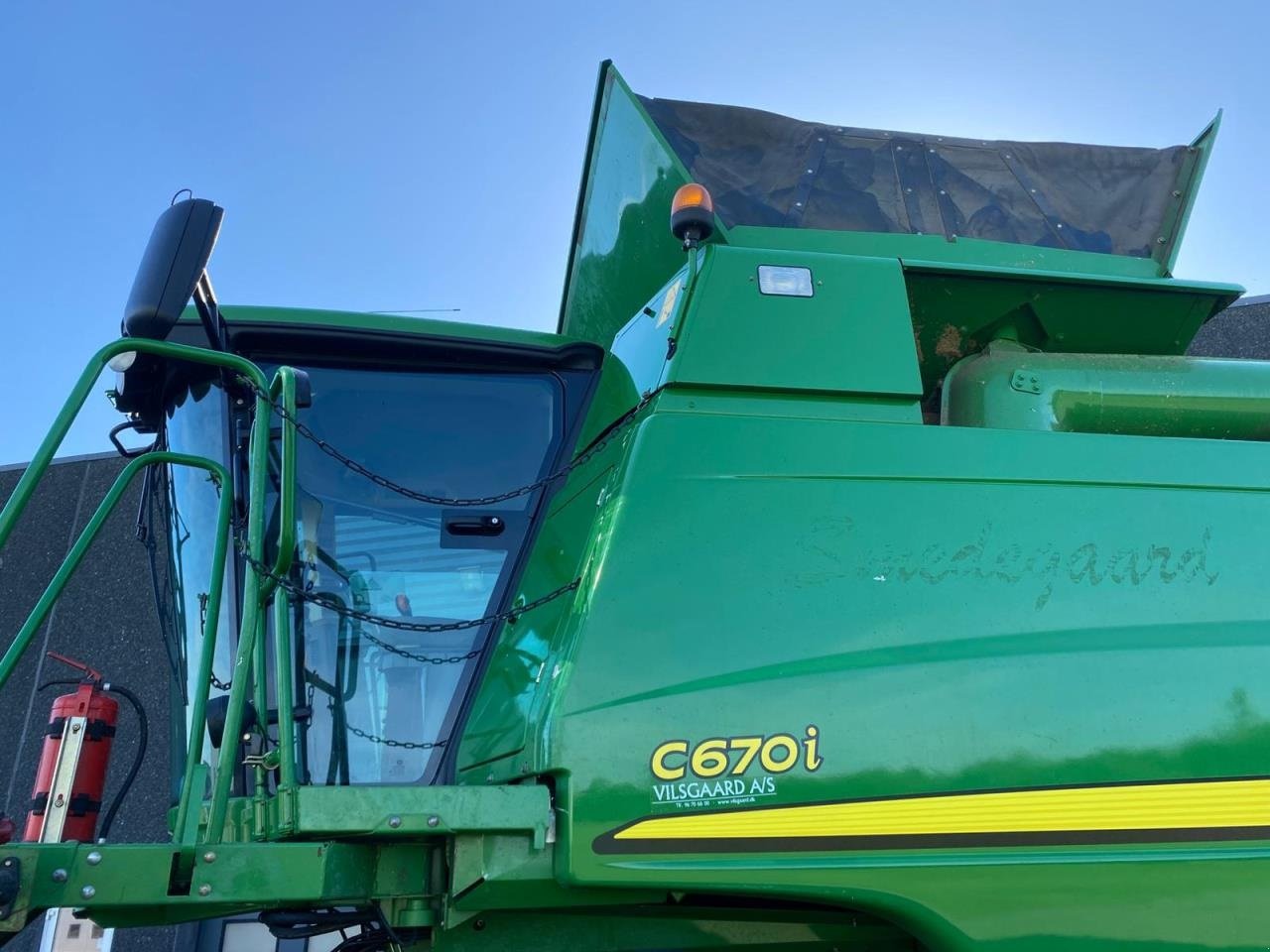 Mähdrescher tip John Deere C670, Gebrauchtmaschine in Brønderslev (Poză 9)