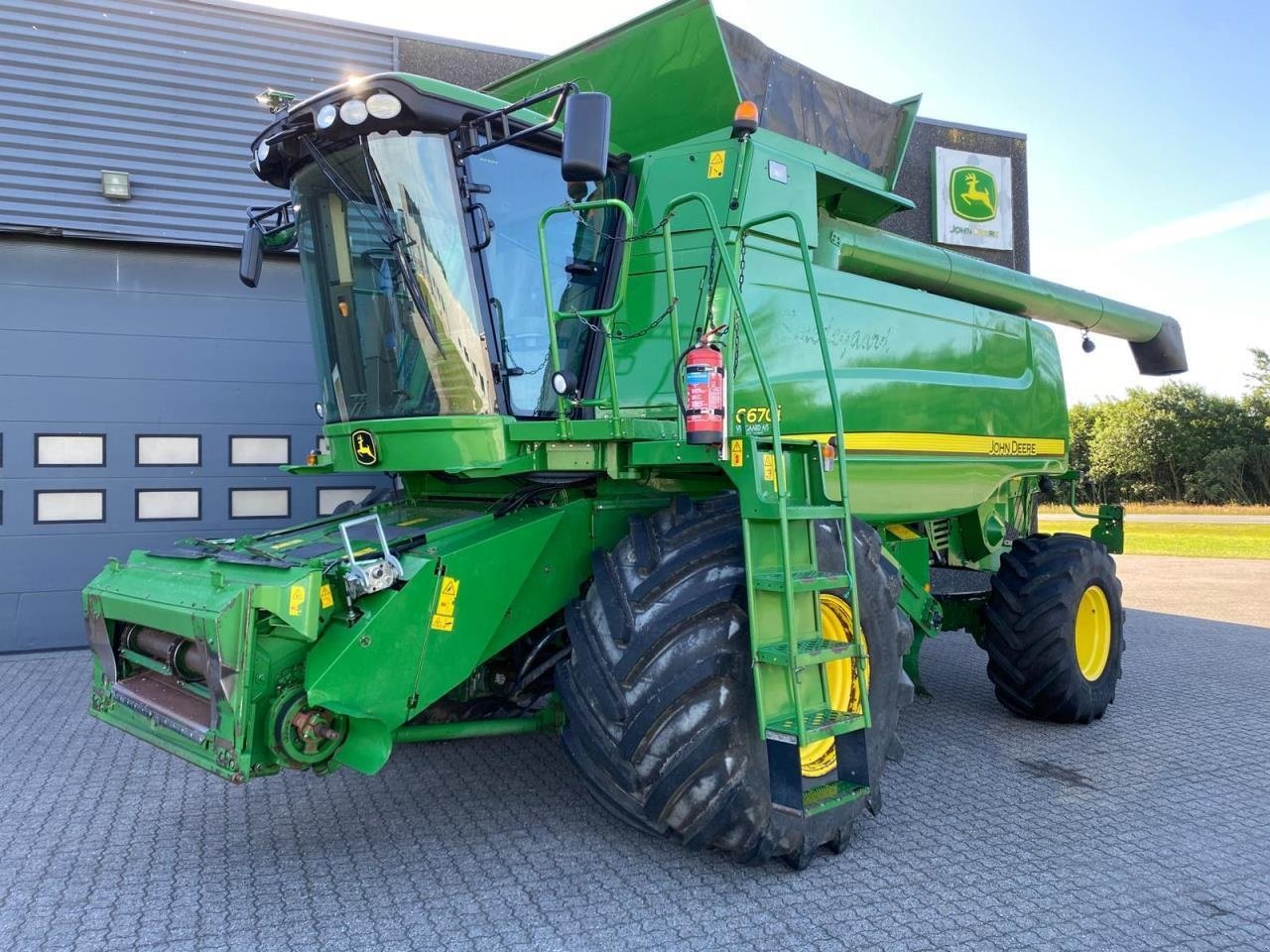 Mähdrescher tip John Deere C670, Gebrauchtmaschine in Brønderslev (Poză 1)