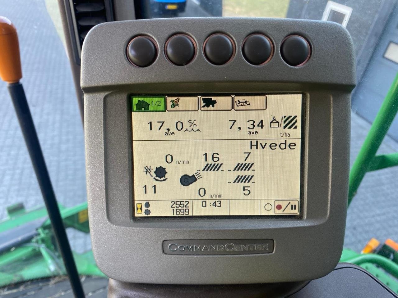 Mähdrescher tip John Deere C670, Gebrauchtmaschine in Brønderslev (Poză 11)