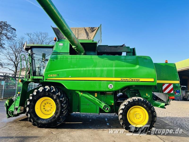 Mähdrescher des Typs John Deere C670, Gebrauchtmaschine in Sülzetal OT Altenweddingen (Bild 8)