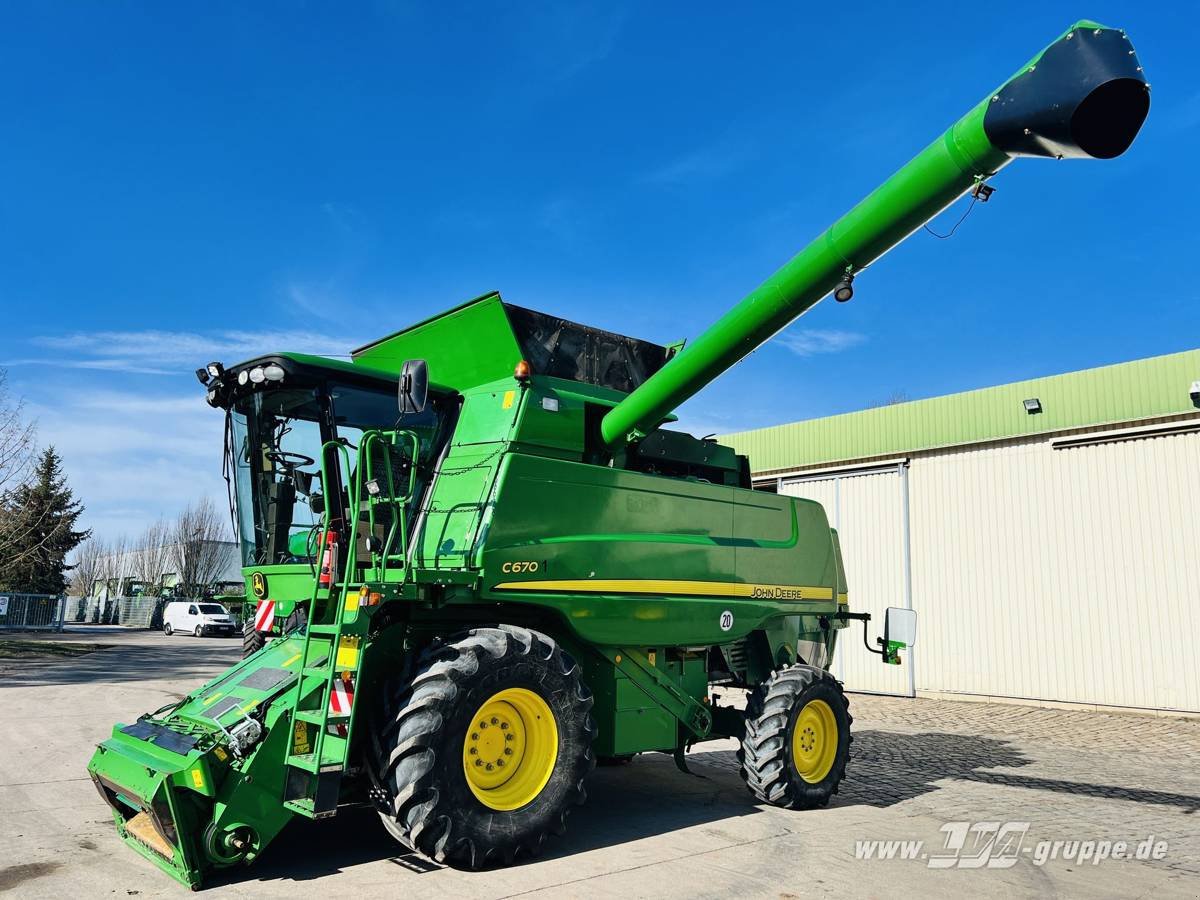 Mähdrescher du type John Deere C670, Gebrauchtmaschine en Sülzetal OT Altenweddingen (Photo 1)