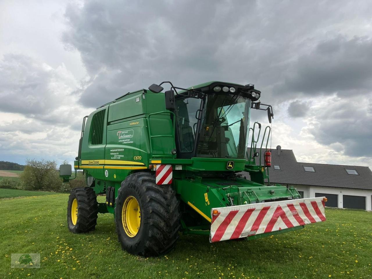 Mähdrescher typu John Deere C670HM, Gebrauchtmaschine w Triebes (Zdjęcie 2)