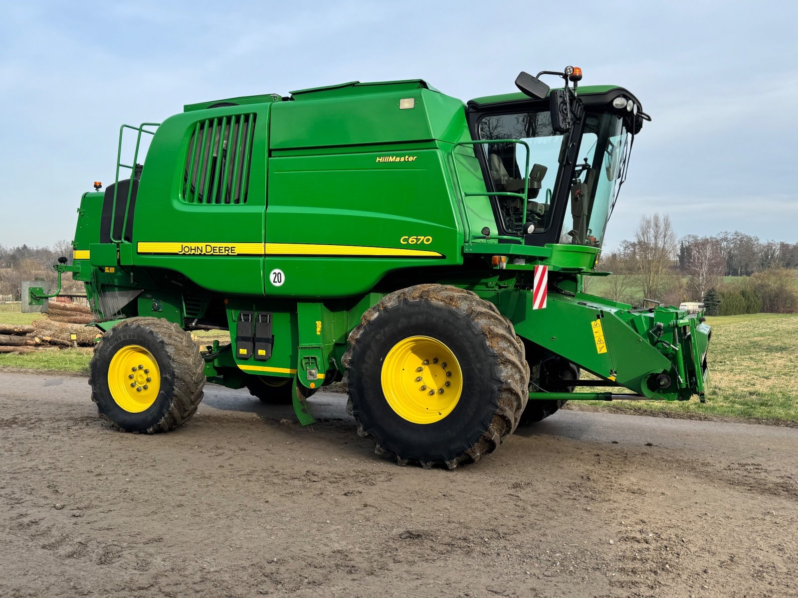 Mähdrescher za tip John Deere C670i HM, Gebrauchtmaschine u Efringen Kirchen (Slika 2)