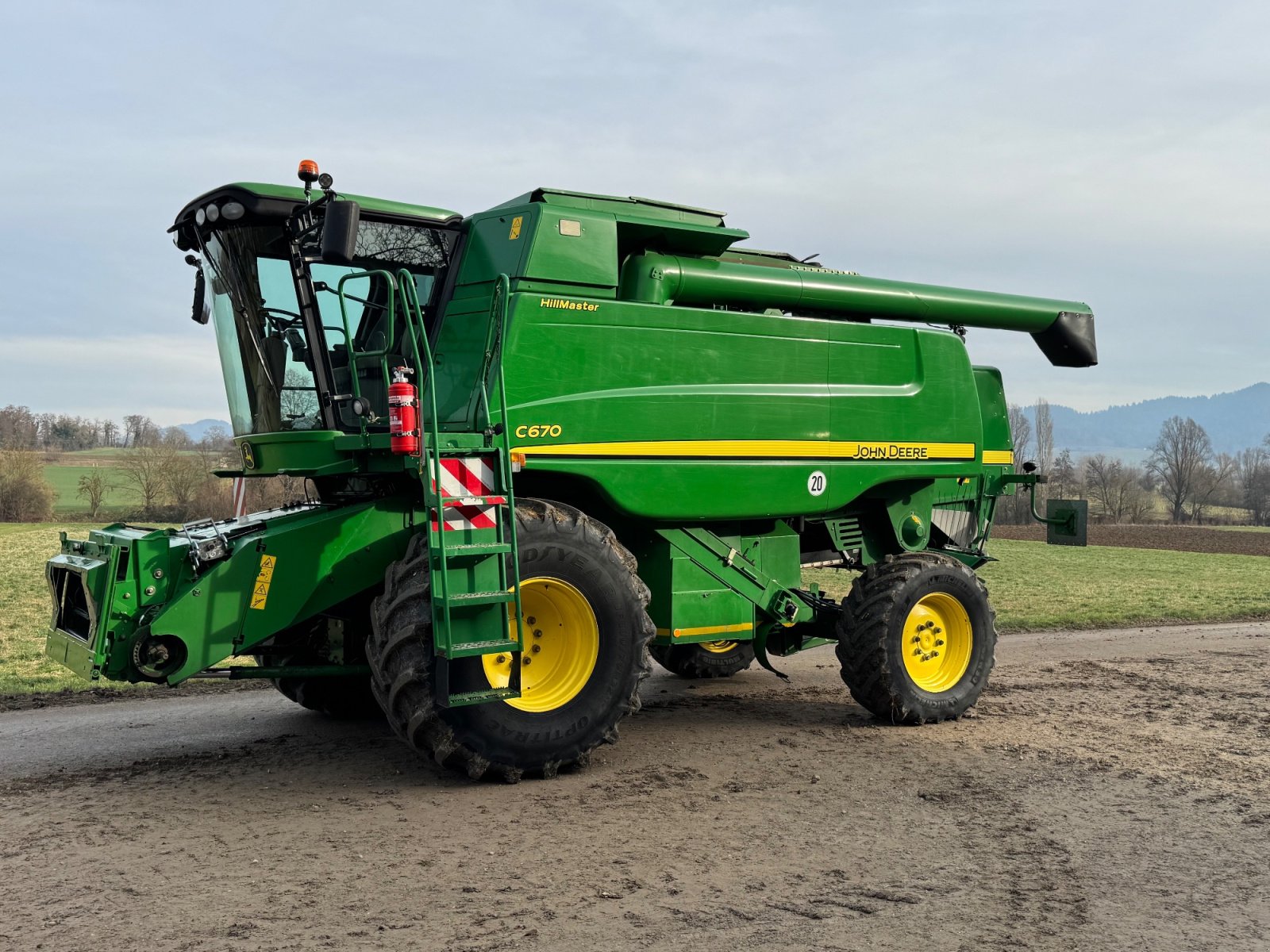 Mähdrescher za tip John Deere C670i HM, Gebrauchtmaschine u Efringen Kirchen (Slika 3)