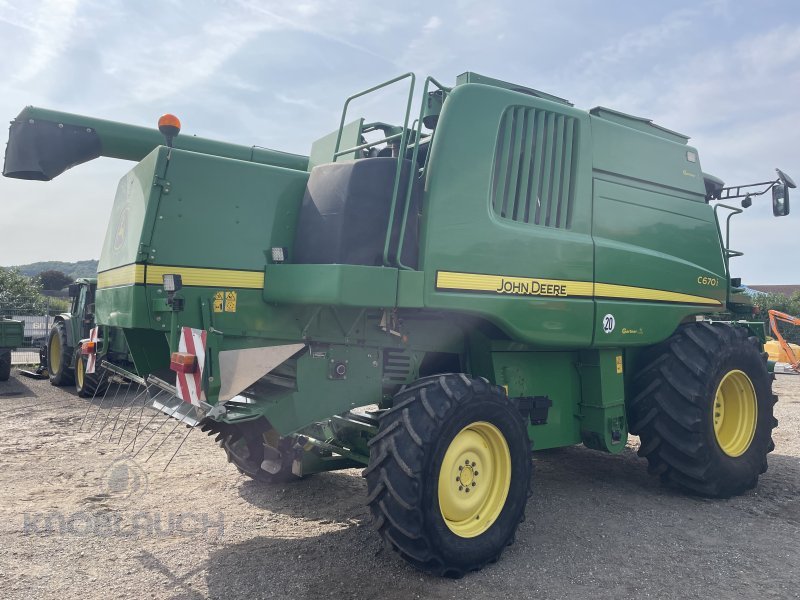 Mähdrescher tip John Deere C670i, Gebrauchtmaschine in Ringsheim (Poză 7)