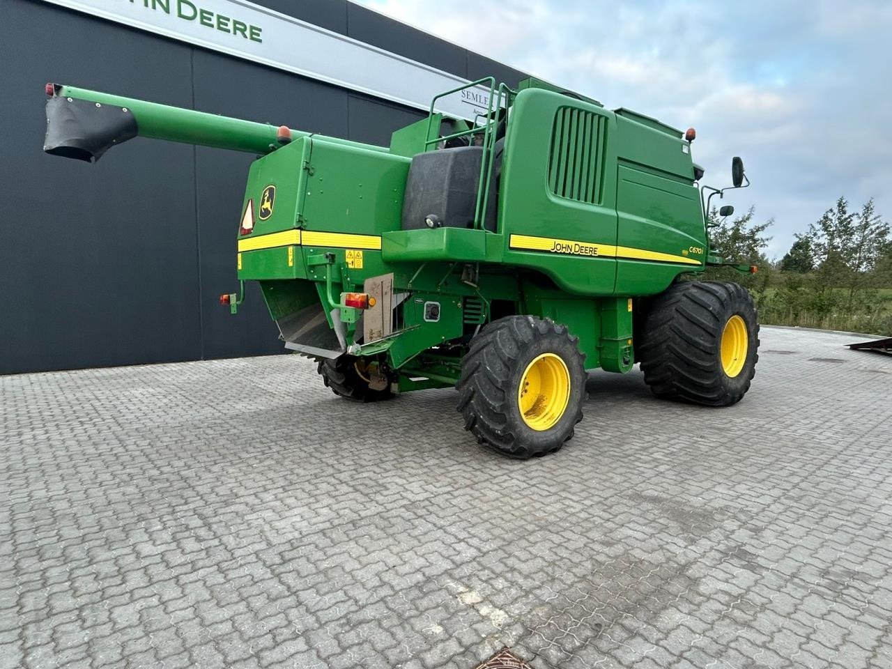 Mähdrescher del tipo John Deere C670I, Gebrauchtmaschine In Næstved (Immagine 11)