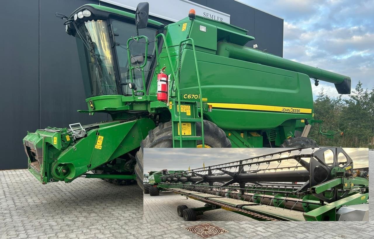 Mähdrescher del tipo John Deere C670I, Gebrauchtmaschine In Næstved (Immagine 1)
