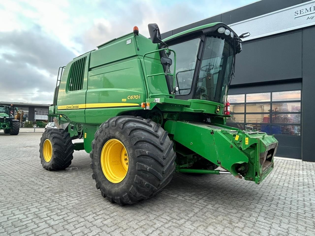 Mähdrescher del tipo John Deere C670I, Gebrauchtmaschine In Næstved (Immagine 10)
