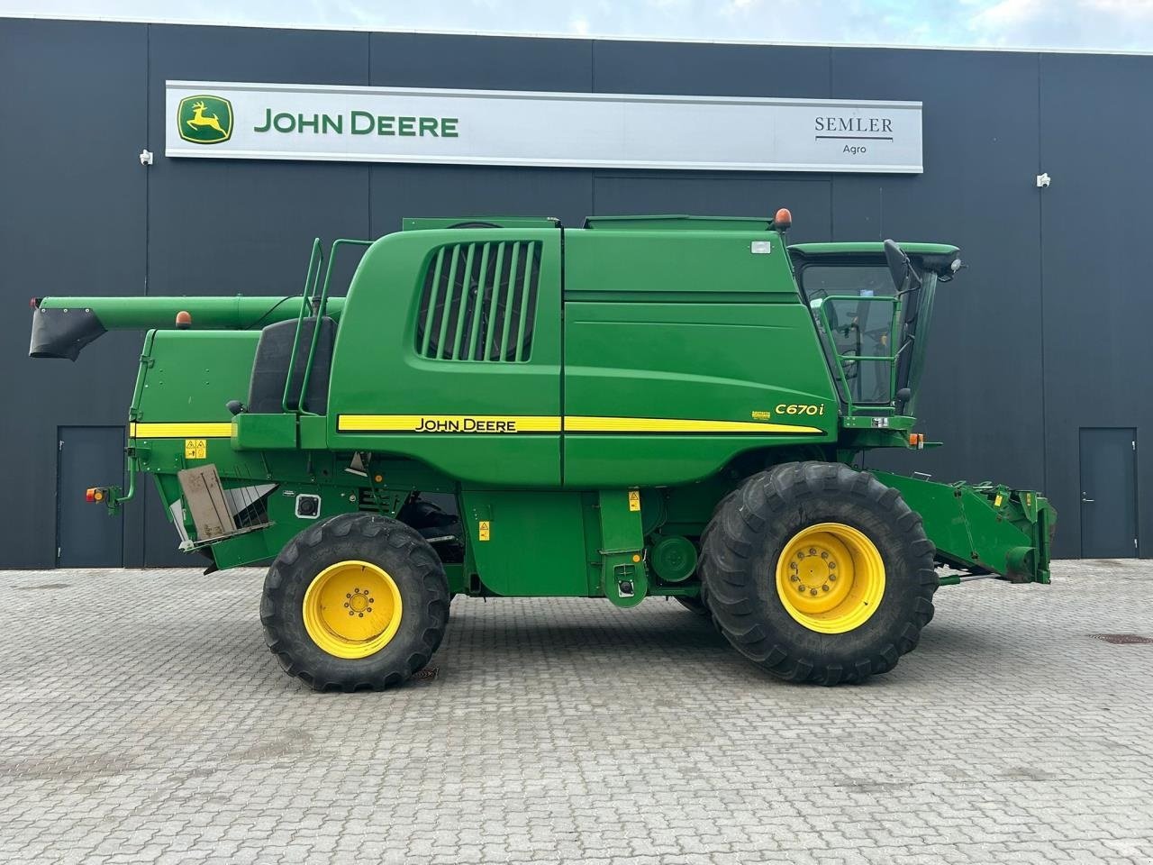 Mähdrescher del tipo John Deere C670I, Gebrauchtmaschine In Næstved (Immagine 9)