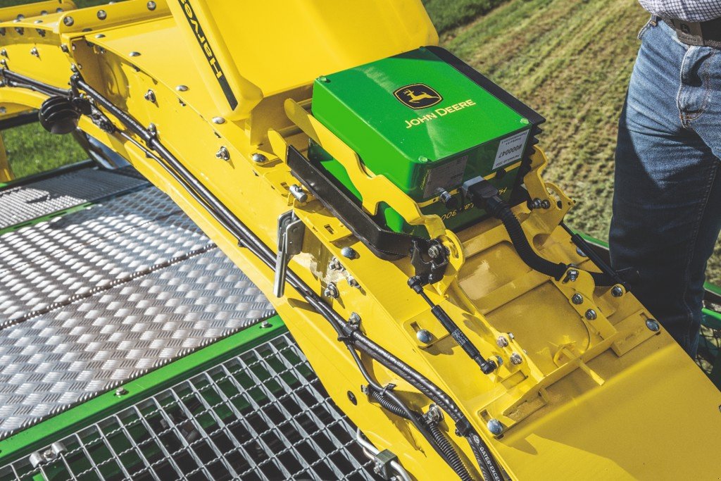 Mähdrescher Türe ait John Deere HarvestLab 3000, Ausstellungsmaschine içinde Regensdorf (resim 1)