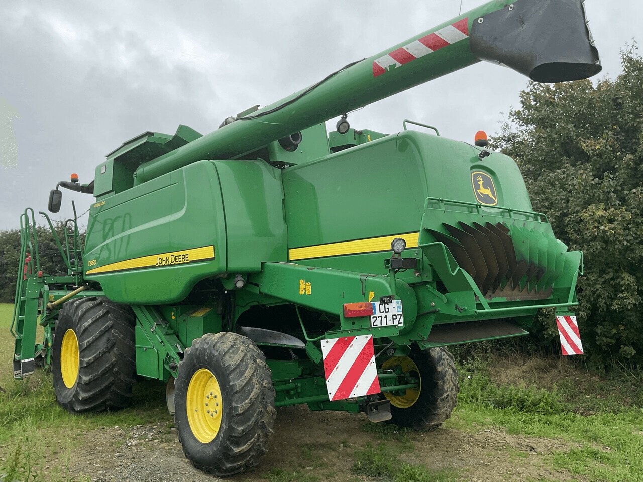Mähdrescher za tip John Deere MB T 660, Gebrauchtmaschine u Plestan (Slika 2)